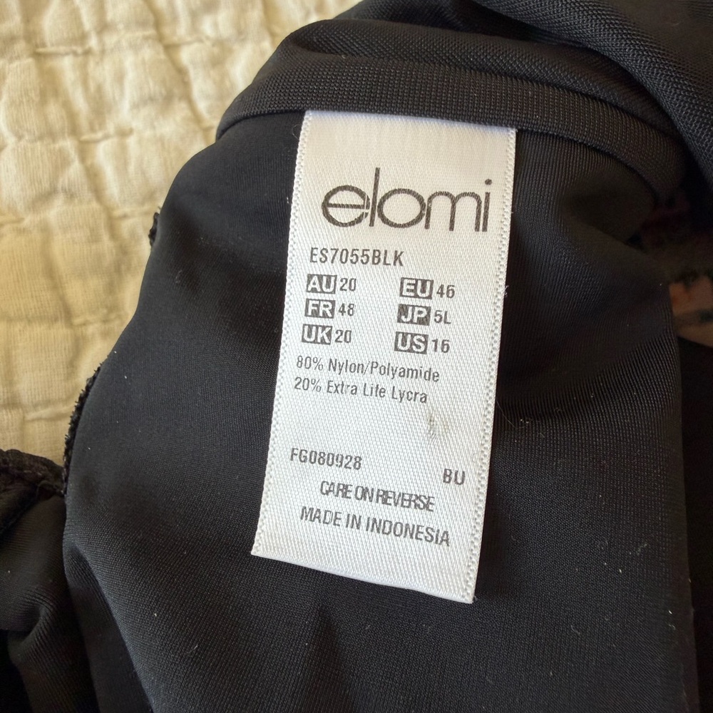 NWT Elomi Swim 3 pc colorful bikinis with cup sized top, bottom and tankini - Picture 9 of 9